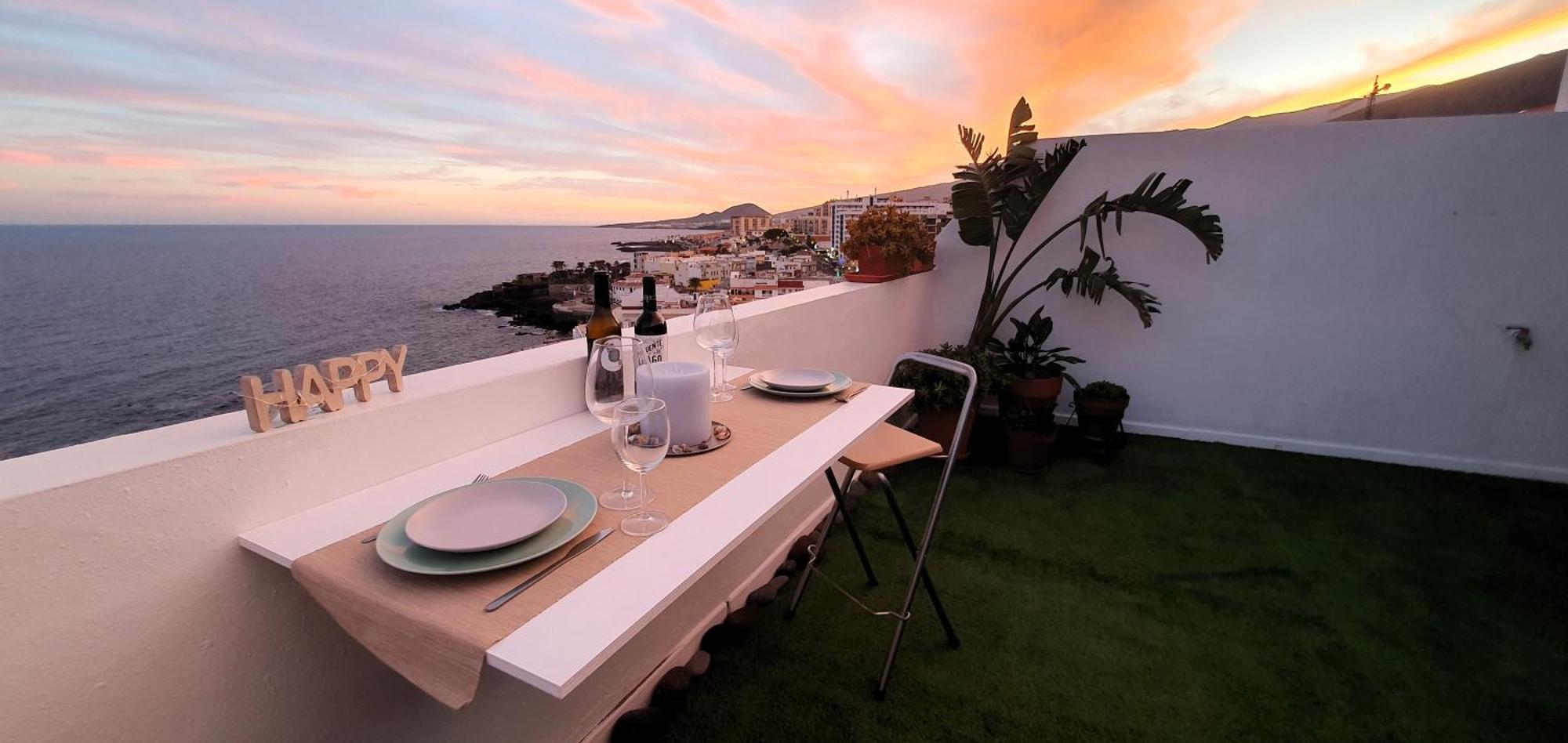 Las Caletillas Sea View Penthouse กันเดลาเรีย ภายนอก รูปภาพ